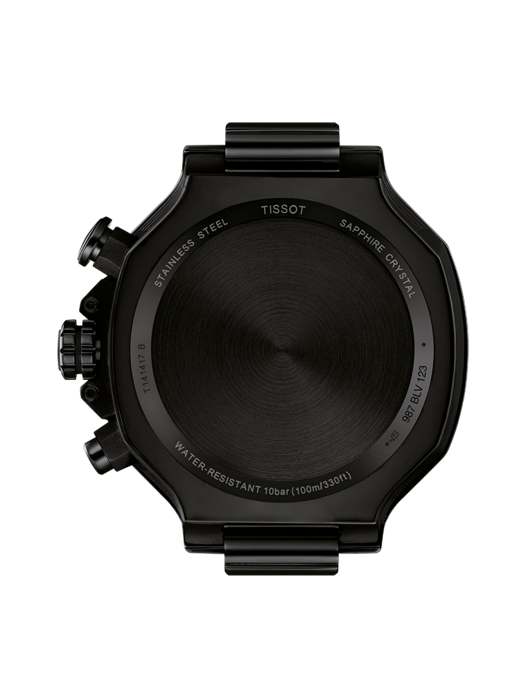 Reloj Tissot Supersport Chrono PVD Negro: Estilo Audaz