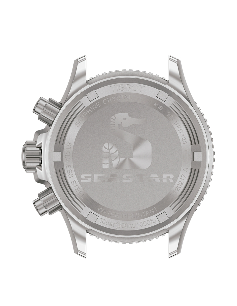 Tissot Seastar 38mm Watch: Swiss Dive Chronograph