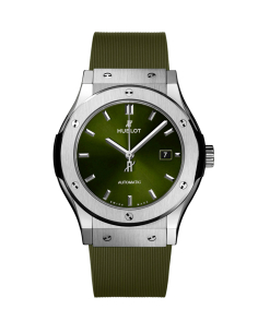 Hublot Classic Fusion Titanium Green 42mm | PR Joyeros