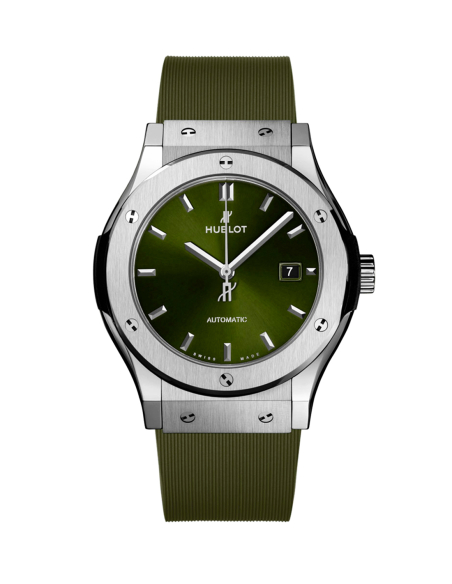 Hublot Classic Fusion Titanium Green 42mm | PR Joyeros