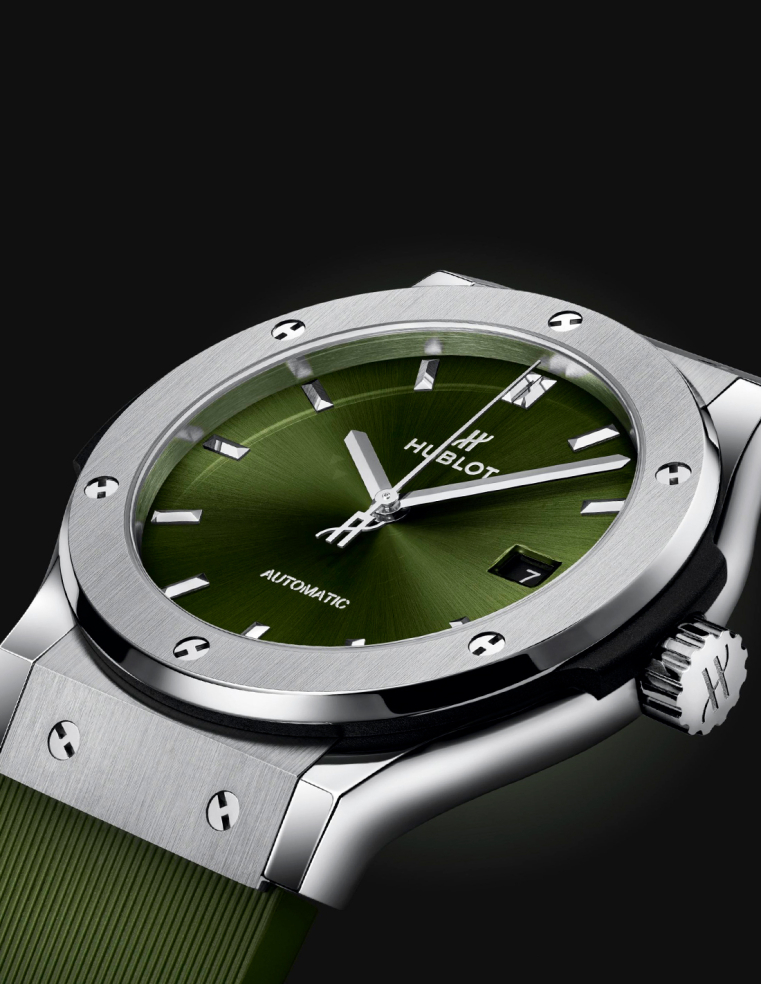 Hublot Classic Fusion Titanium Green 42mm | PR Joyeros