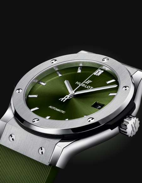 Hublot Classic Fusion Titanium Green 42 mm | PR Joyeros