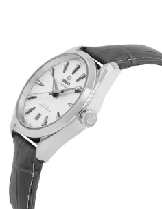 Reloj OMEGA Seamaster Aqua Terra: Acero con Pulsera de Piel Gris 2