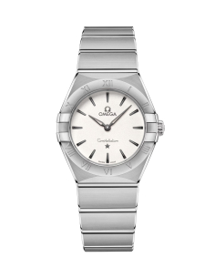 RELOJ OMEGA CONSTELLATION 28 MM ESFERA BLANCA