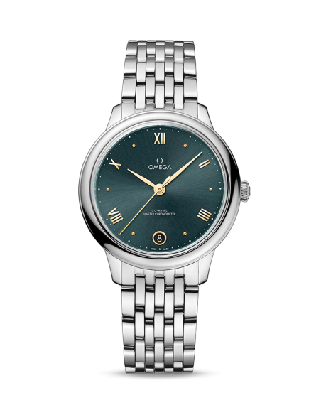 OMEGA De Ville Prestige 34mm: Clásico en Acero y Oro