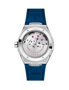 Omega Constellation: Reloj de Acero con Bisel de Cerámica Azul 2