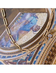 Gargantilla oro 18kt de diseño moderno y favorecedor | PR Joyeros