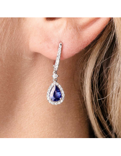 Pendientes de Zafiro y Diamante: Para un Amor Único 2