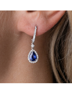 Sapphire and Diamond Earrings: For a Unique Love 2