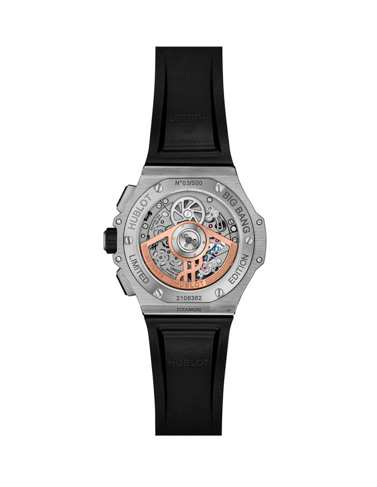 Hublot UNICO Chronograph Flyback | Titanio y Cerámica Negra