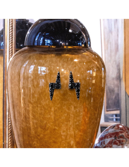 Pendientes rayo de oro / Un Toque de Elegancia Rebelde