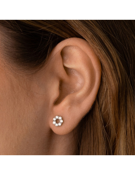Diamond Button Earrings: Timeless Elegance in Every Shine