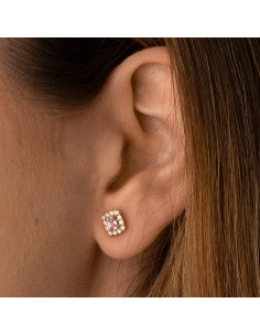 Pink Sapphire and Diamonds Earrings: A Dream of Elegance in your Ears 2