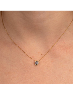 SAPPHIRE AND DIAMOND BRACELET: Timeless elegance in yellow gold 2