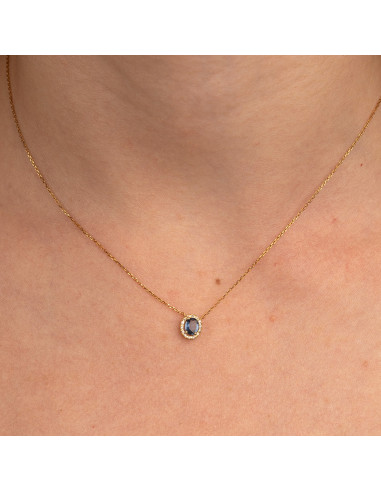 SAPPHIRE AND DIAMOND BRACELET: Timeless elegance in yellow gold