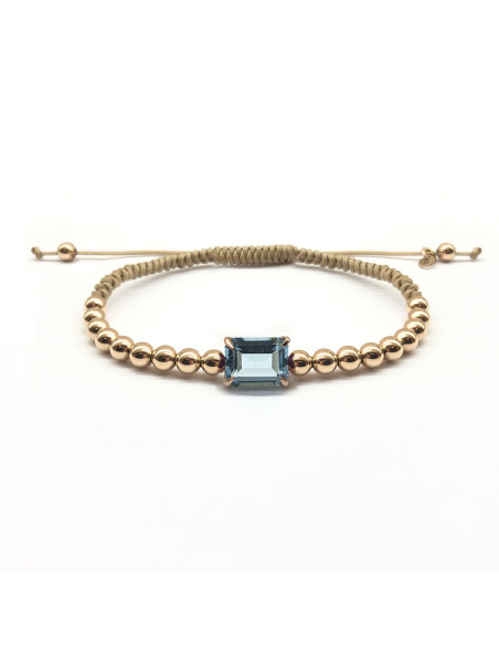 Pulsera de Hilo Macramé Elisabeth con Nudo: Perfecta para Mujer