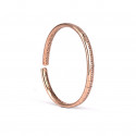 BRACELET MADE OF PINK GOLD CANE AND DIAMONDS