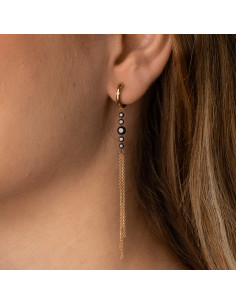 Long earrings, a touch of glamour for your most special nights. 2