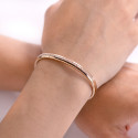CANE BRACELET IN ROSE GOLD AND DIAMONDS