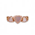 MOTHER OF PEARL & DIAMOND RING