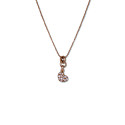 NECKLACE HEART WITH DIAMONDS