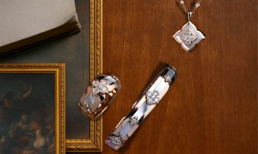 El encanto del oro rosa: minimalismo y lujo en joyería contemporánea